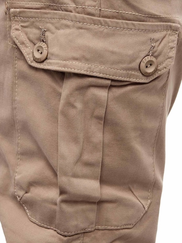 Tazzio Regular Cargohose '16610' in Beige
