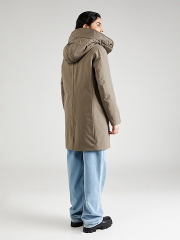 Krakatau Winter coat 'MERCURY' in Brown