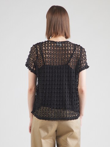 Chemisier 'VMDYLIE' VERO MODA en noir