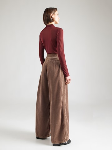 ADIDAS ORIGINALS Широкий Штаны в Коричневый