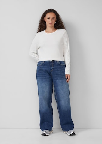 QS Regular Jeans in Blauw