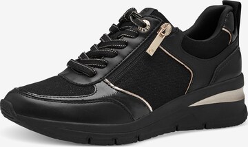 Sneaker bassa di TAMARIS in nero: frontale