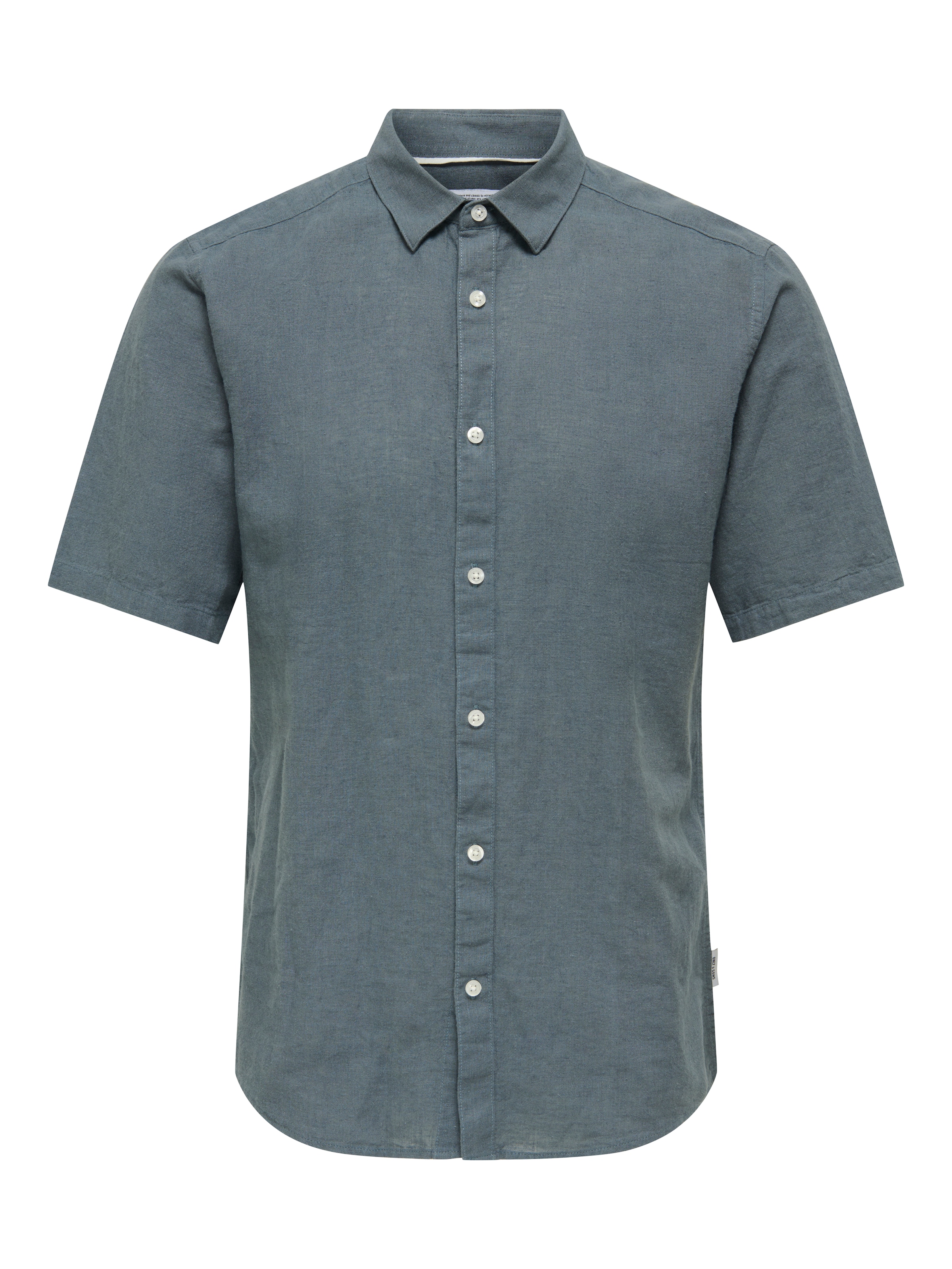 Only & Sons Slim fit Button Up Shirt 'ONSCaiden' in Blue: front