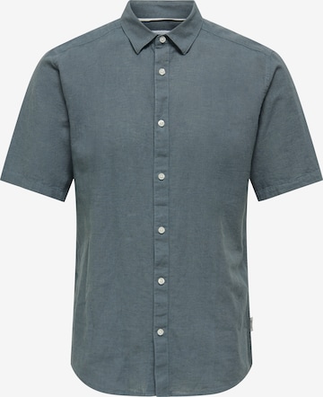 Only & Sons Рубашка 'ONSCaiden' в Синий: спереди