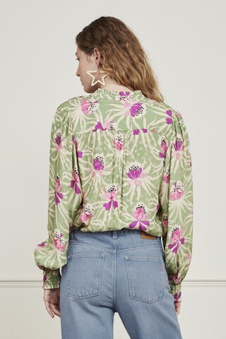 Fabienne Chapot Blouse 'Lucky' in Groen