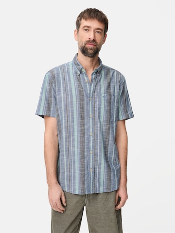 CAMEL ACTIVE Regular fit Button Up Shirt in Blue: front