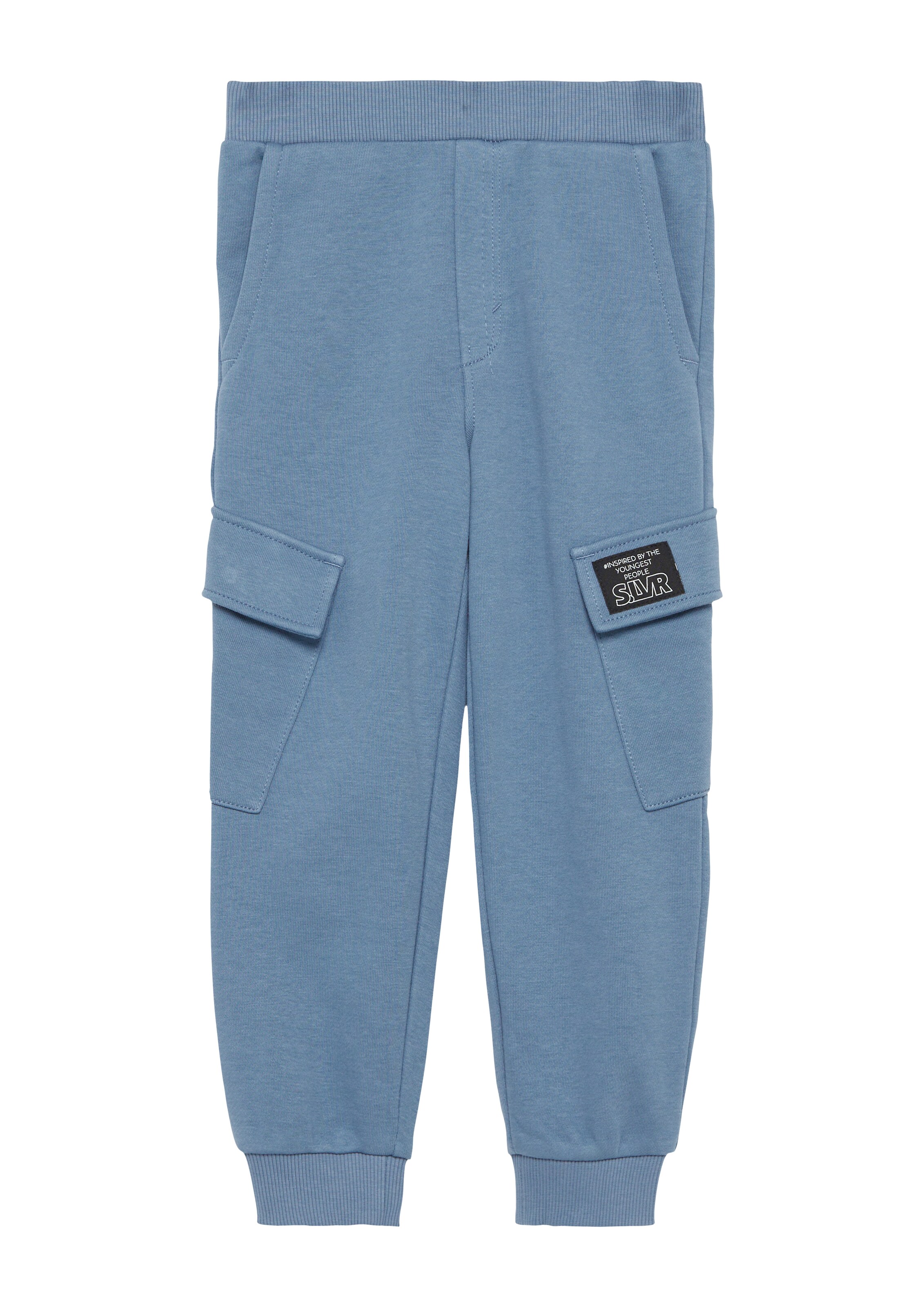 s.Oliver Alt kitsenev Püksid, värv sinine: eest vaates