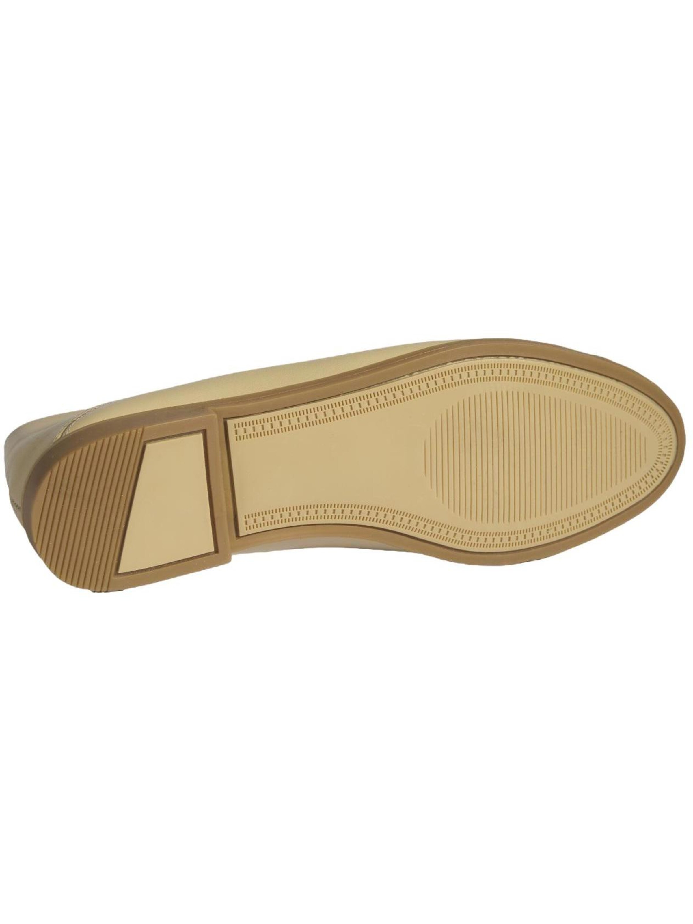 Desa Moccasins 'Slip-Ons' in Beige