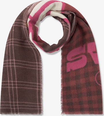 CODELLO Schal in Braun: Vorderseite