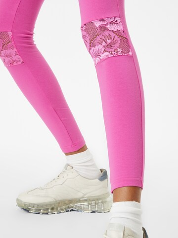 Skinny Leggings di Urban Classics in lilla