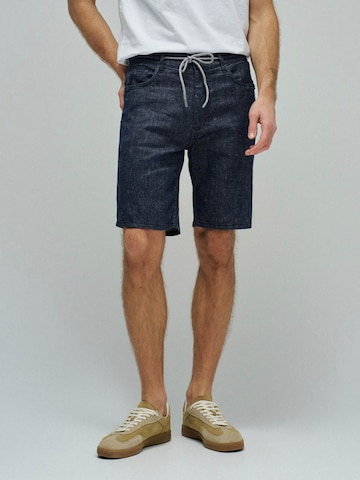 Salsa Jeans Zwemshorts in Blauw: voorkant