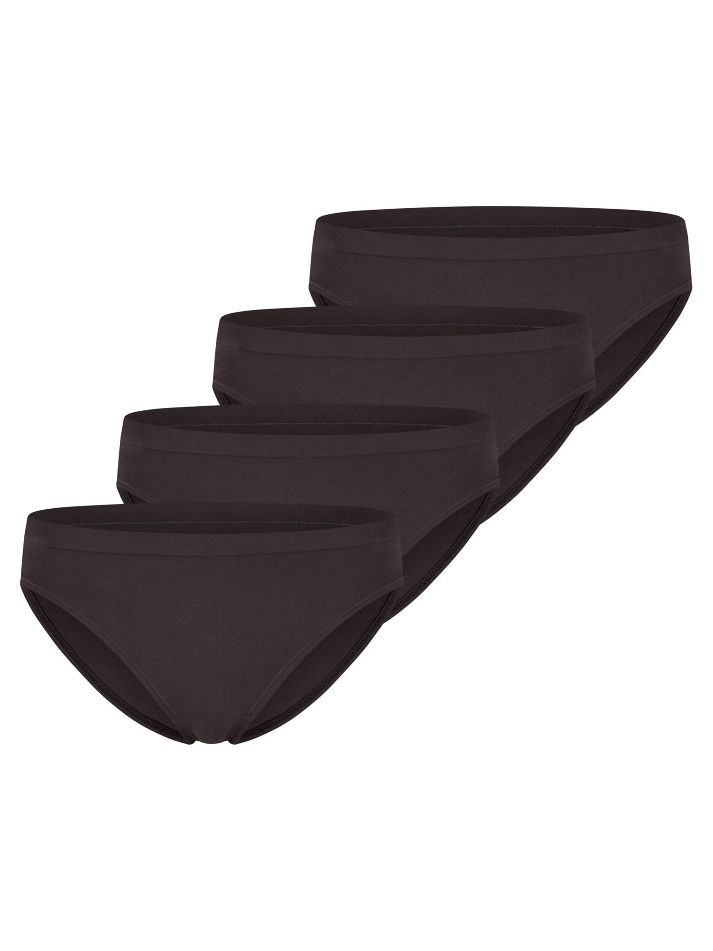 SLOGGI Panty 'GO Sense' in Black: front