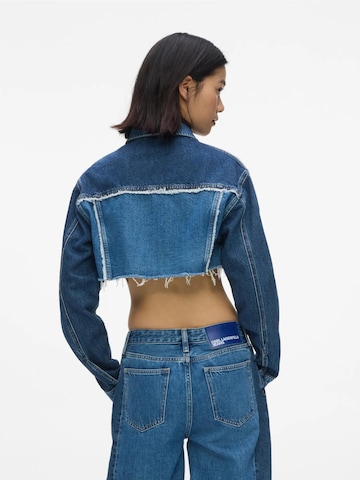 Geacă de primăvară-toamnă de la KARL LAGERFELD JEANS pe albastru