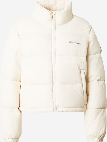GUESS JEANS - Chaqueta de invierno en beige: frente