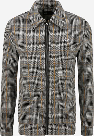 Giacca di felpa 'HARRINGTON' BURTON MENSWEAR LONDON di colore giallo / grigio / nero, Visualizzazione prodotti