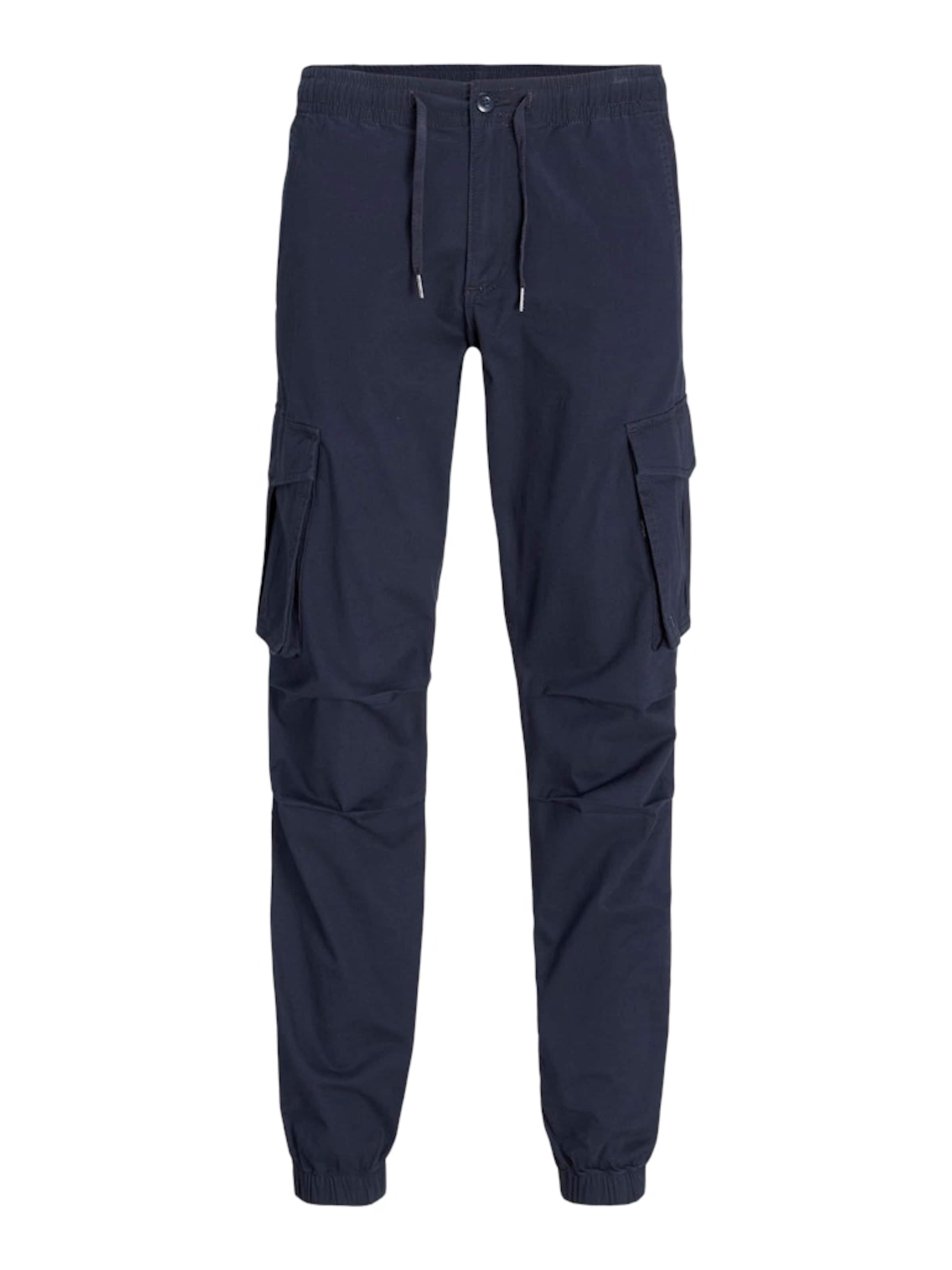 JACK & JONES Cargobukser 'JPSTKane Noah' i blå: forside