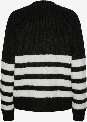 PIECES Sweter 'BROOKS' w kolorze czarny