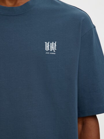 T-Shirt SELECTED en bleu