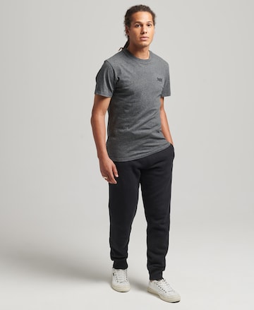 Superdry Tapered Housut 'Vintage' värissä musta