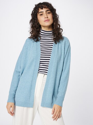 COMMA Knit Cardigan in Blue: front