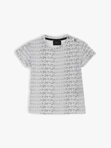 John Richmond Shirt 'Rocknroll' in White: front