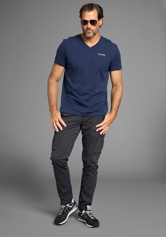 H.I.S T-Shirt in Blau