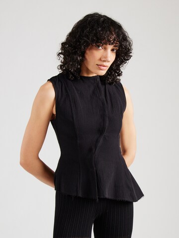WEEKDAY Blouse 'Ibis' in Black: front