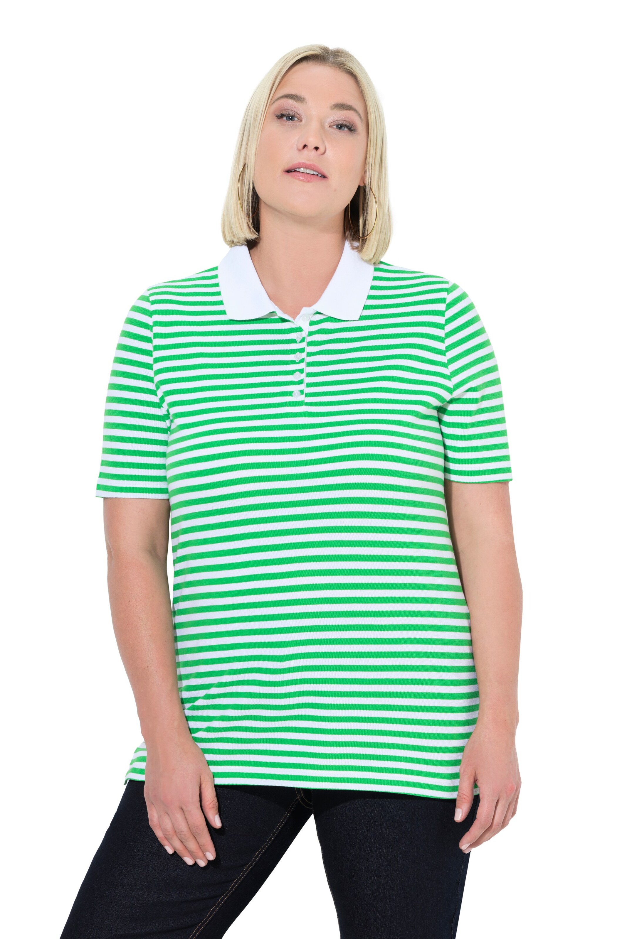 Ulla Popken Shirt in Green: front