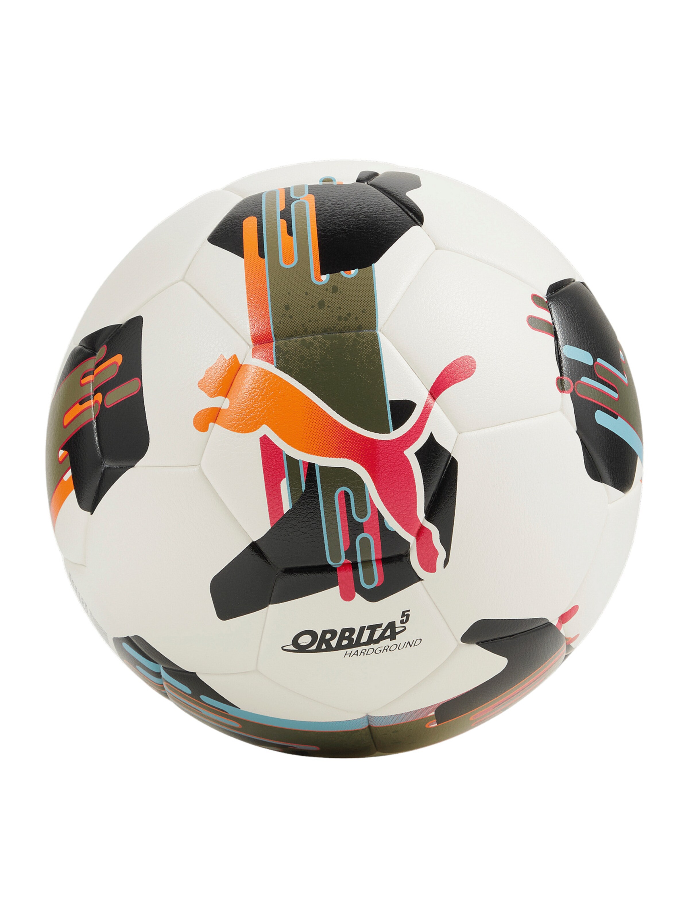 PUMA Ball in Weiß: Vorderseite