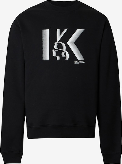 KARL LAGERFELD JEANS Collegepaita koossa S värissä musta / valkoinen, Tuotenäkymä