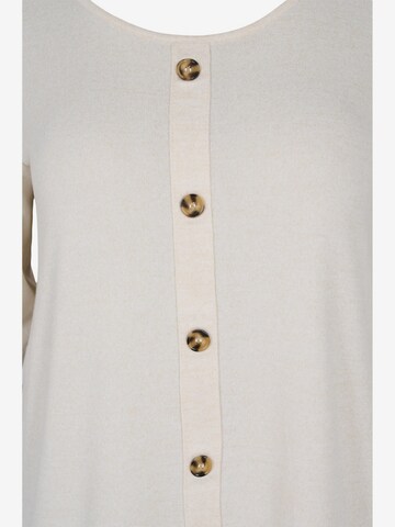 Zizzi Shirts 'VLUCCA' i beige