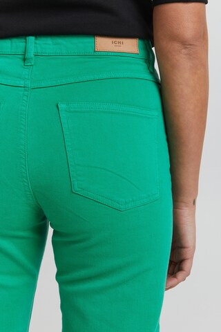 ICHI Regular Jeans 'PENNY' in Green