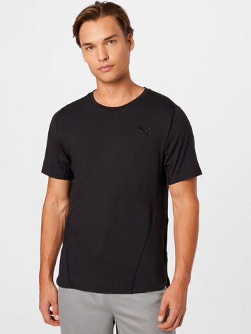 PUMA Performance Shirt in Black: front