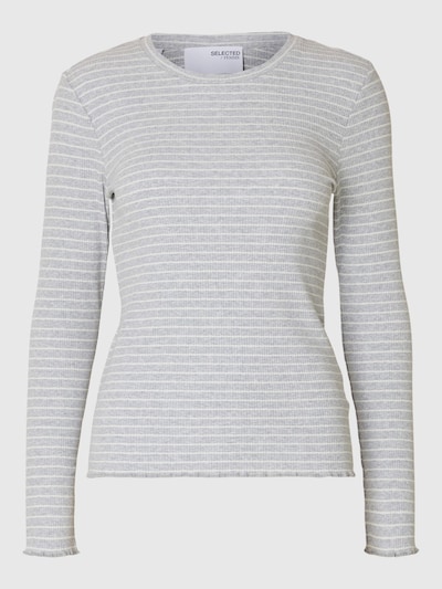 SELECTED FEMME Shirt 'Anna' in Light grey / White, Item view