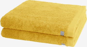 ROSS Towel 'Sinfonie' in Yellow: front