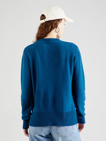 UNITED COLORS OF BENETTON Pullover in Blau