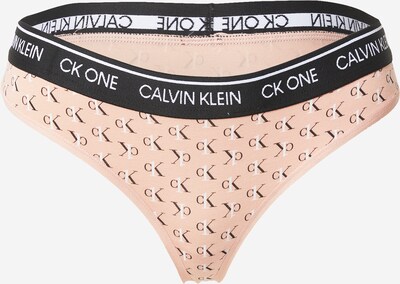 Calvin Klein Underwear Tangice | puder / črna / bela barva, Prikaz izdelka