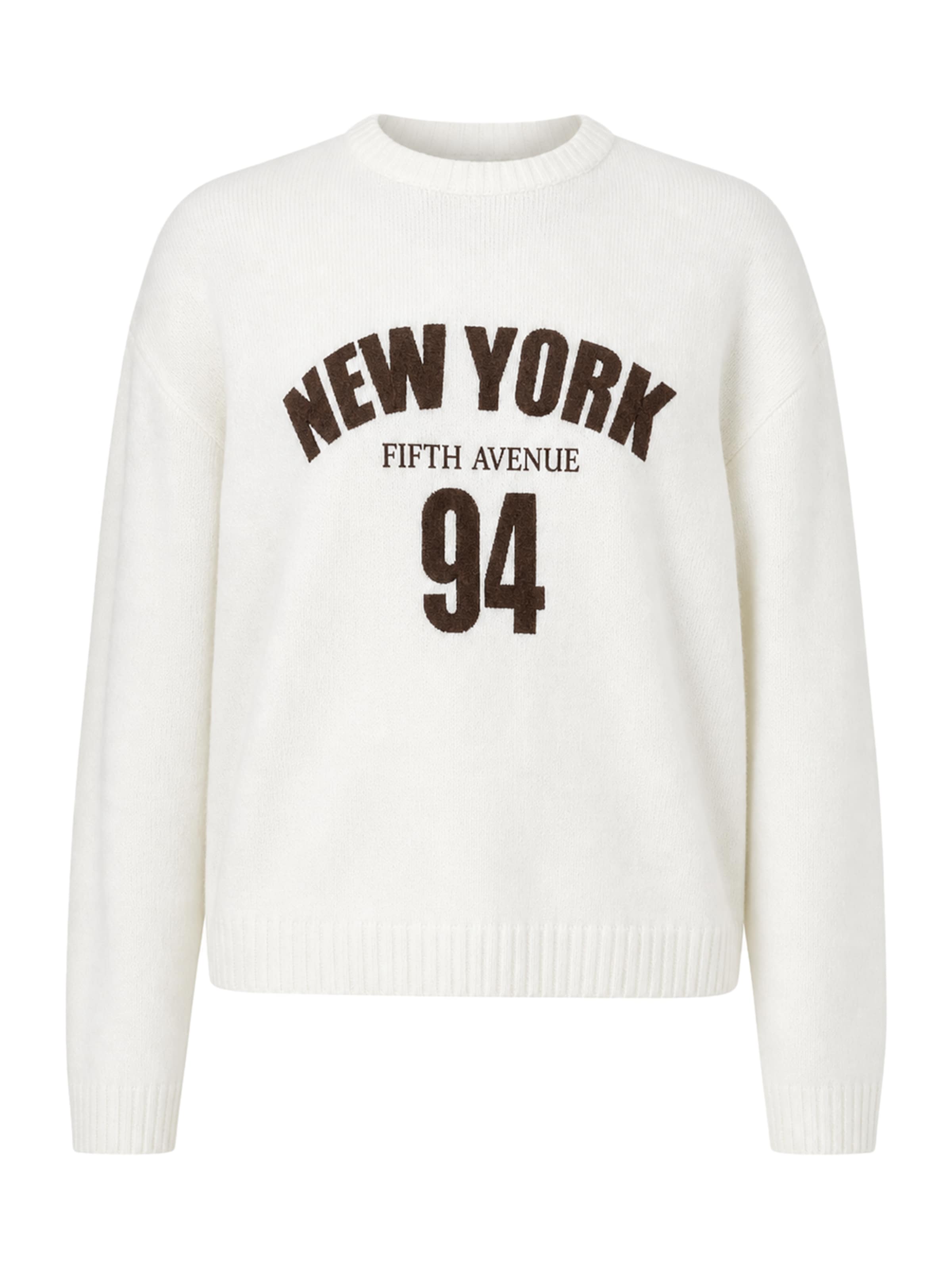 Pullover di BRAVE SOUL in bianco: frontale