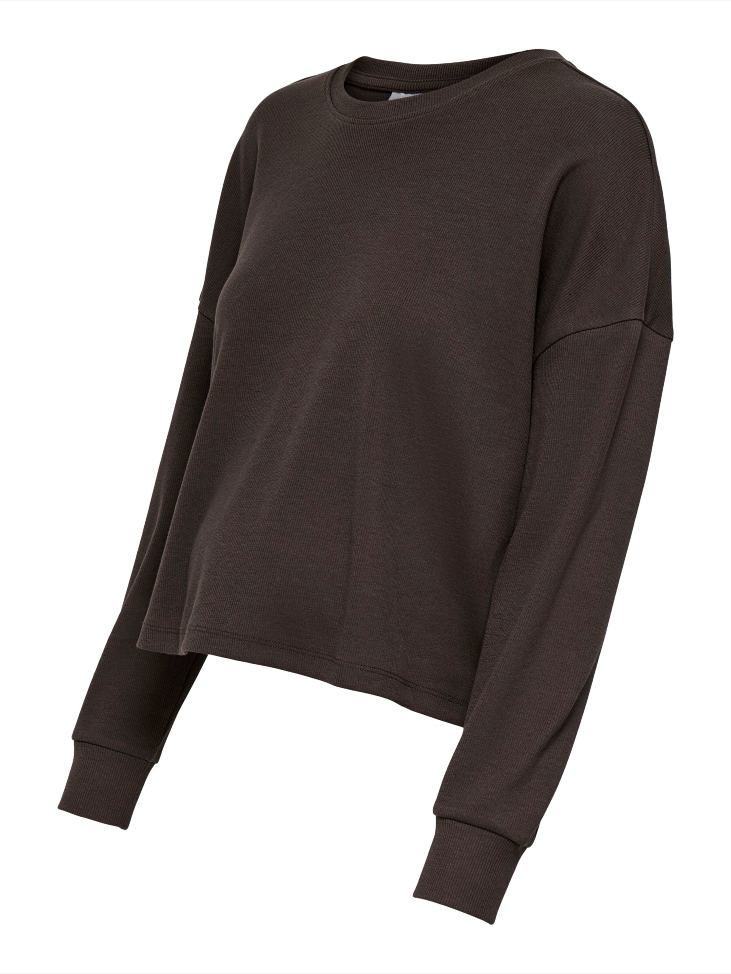 Only Maternity - Camiseta 'OLMDURIA' en marrón: frente
