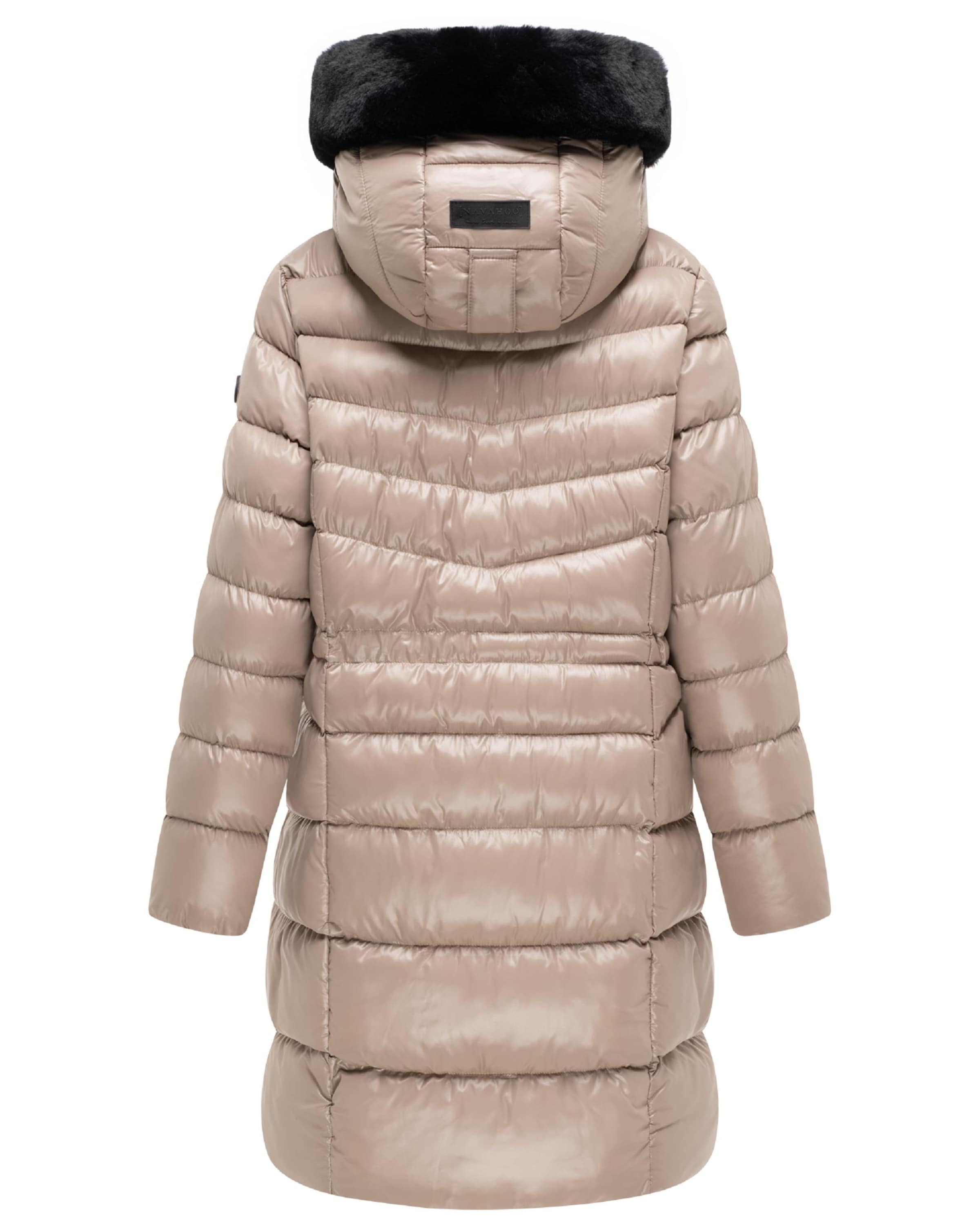 NAVAHOO Wintermantel in Beige