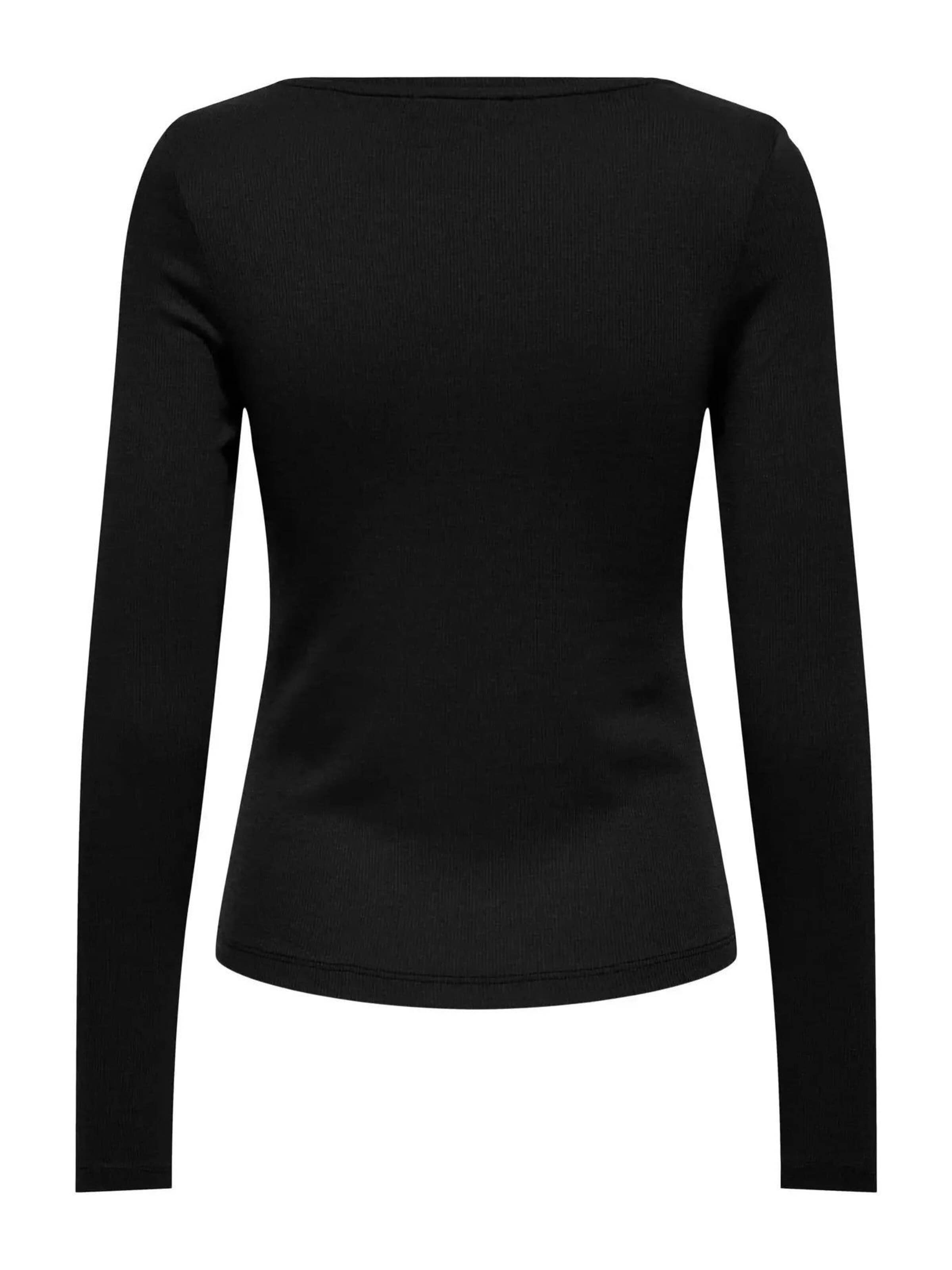 ONLY - Camiseta en negro
