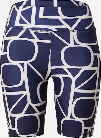 Skinny Pantaloni sport 'FONT-2' de la ONLY PLAY pe albastru: față