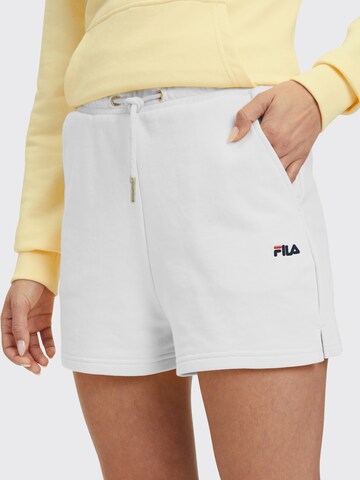FILA Normální Sportovní kalhoty – bílá