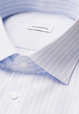 Coupe slim Chemise business SEIDENSTICKER en bleu