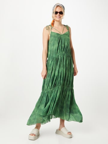 PATRIZIA PEPE Letní šaty – zelená