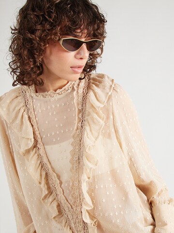 Camicia da donna 'SILA' di ONLY in beige