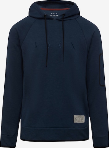 Born Living Yoga Sports sweatshirt 'Amur' in Blue: front