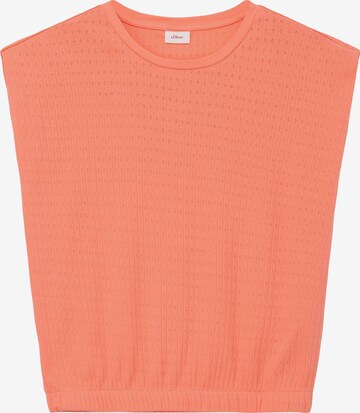 s.Oliver Pullover in Orange: predná strana