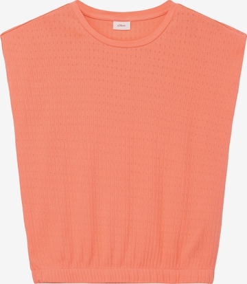 s.Oliver Pullover in Orange: predná strana