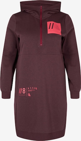 Robe Active by Zizzi en rouge : devant